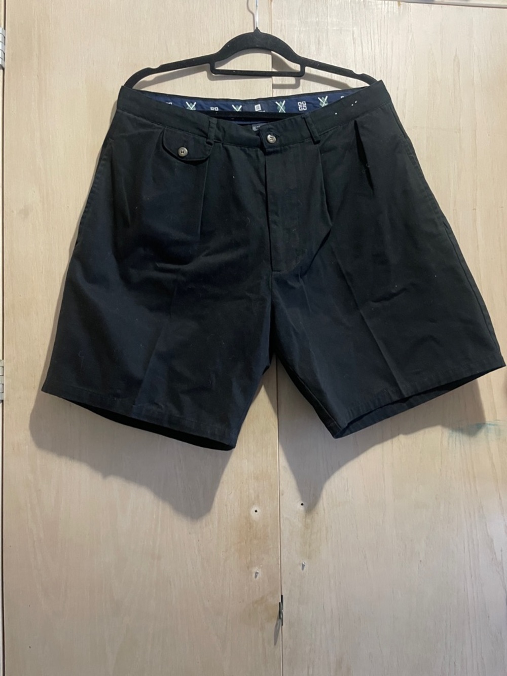 Givenchy Black Flat-Front Men's Shorts